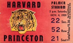 1939 Harvard vs. Princeton